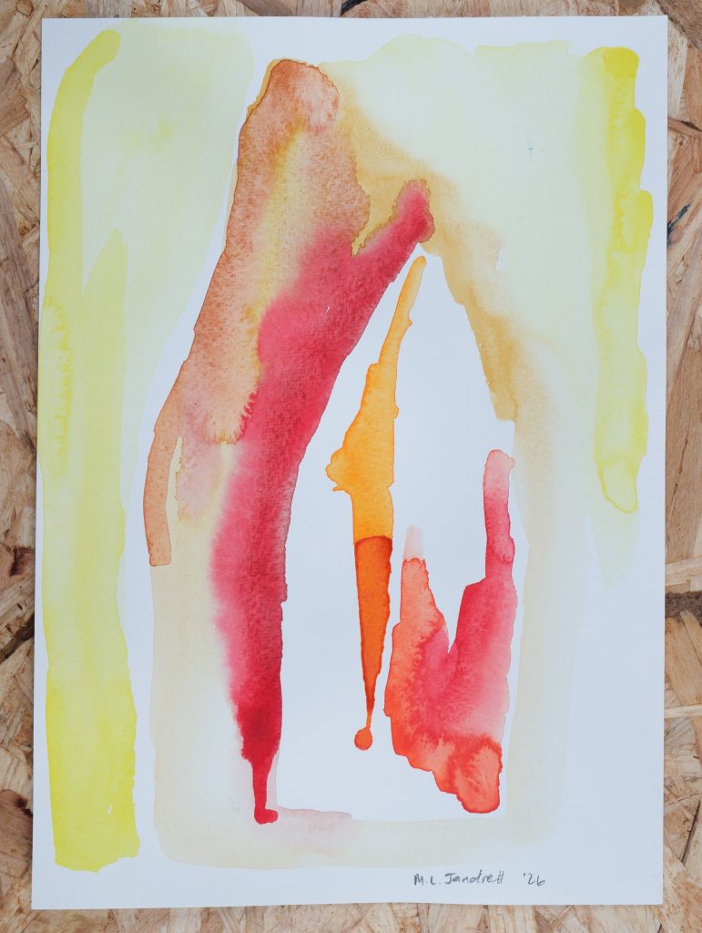 Studio Sale 24, Watercolour on Paper (A4) 29.7cm x 21 cm