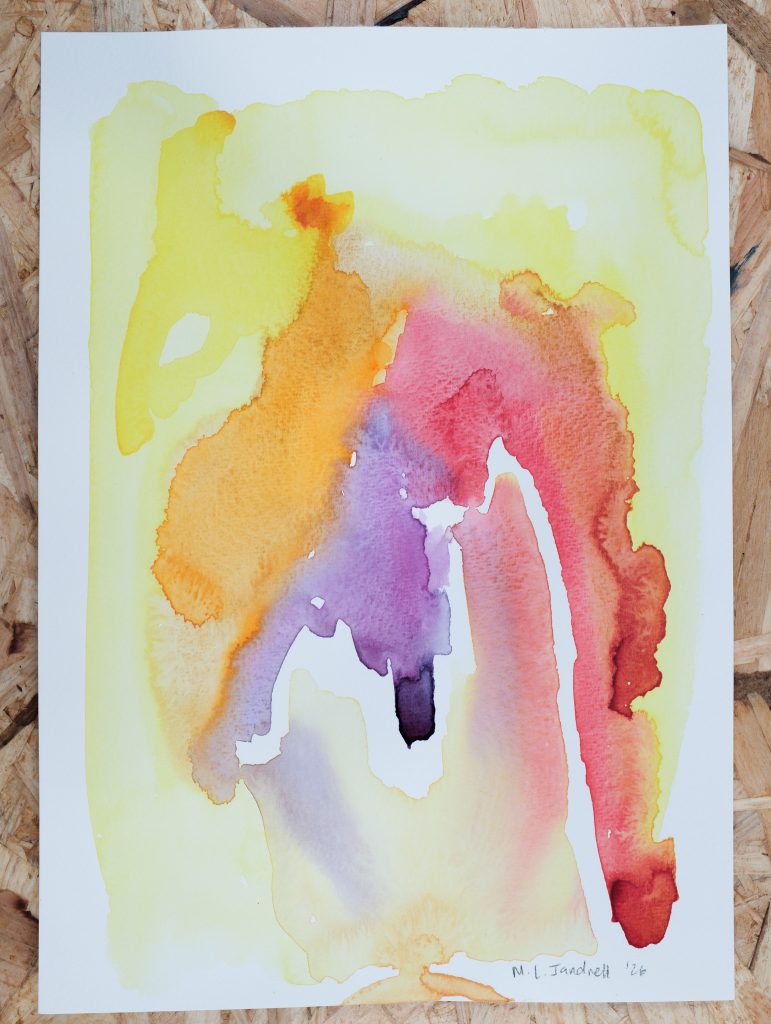 Studio Sale 25, Watercolour on Paper (A4) 29.7cm x 21 cm