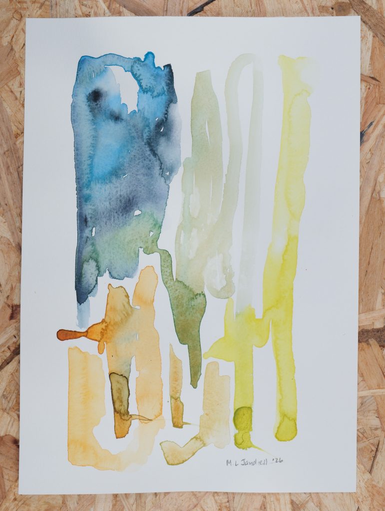 Studio Sale 26, Watercolour on Paper (A4) 29.7cm x 21 cm