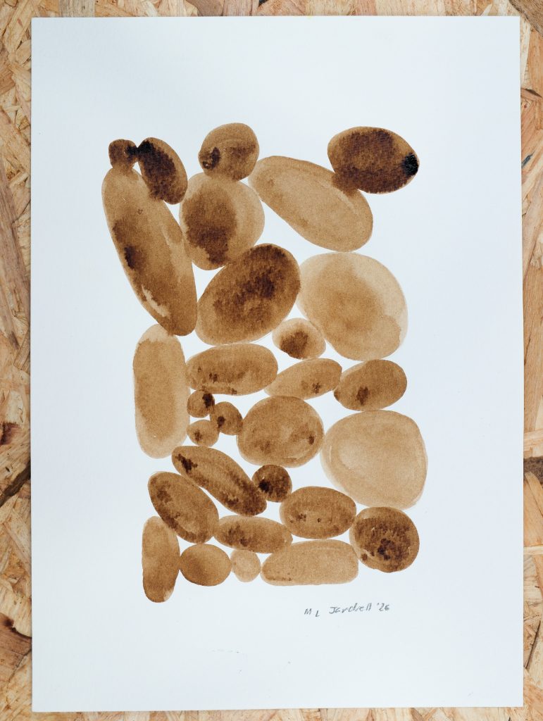 Studio Sale 37, Ink on Paper (A4), 29.7cm x 21 cm