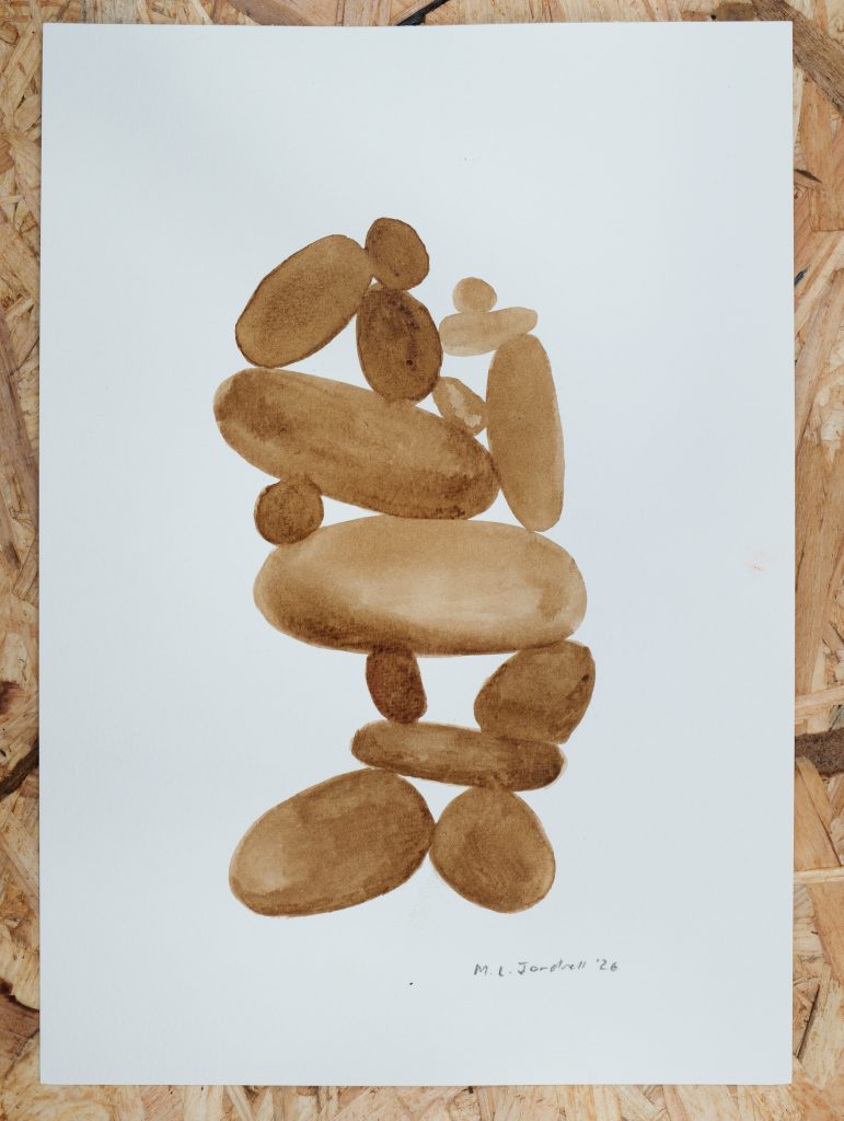 Studio Sale 38, Ink on Paper (A4), 29.7cm x 21 cm