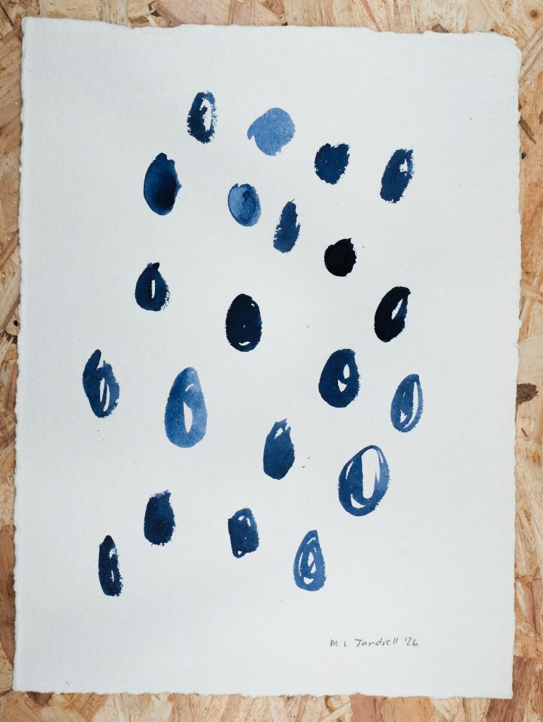 Studio Sale 45, Ink on Paper, 11in x 15 in, 27.5cm x 38.5cm