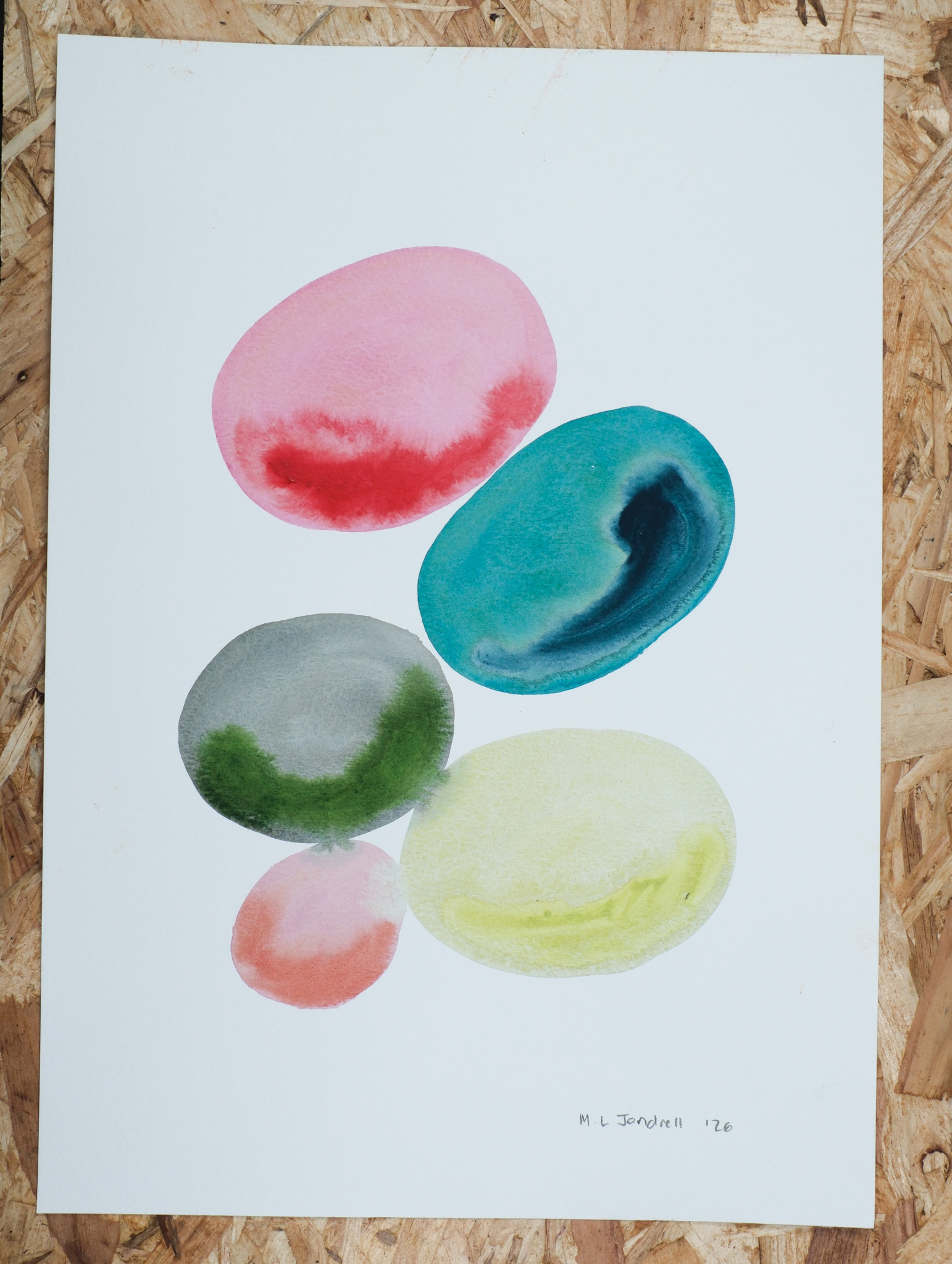 Studio Sale 68, Gouache on Paper (A3), 29.7cm x 42 cm