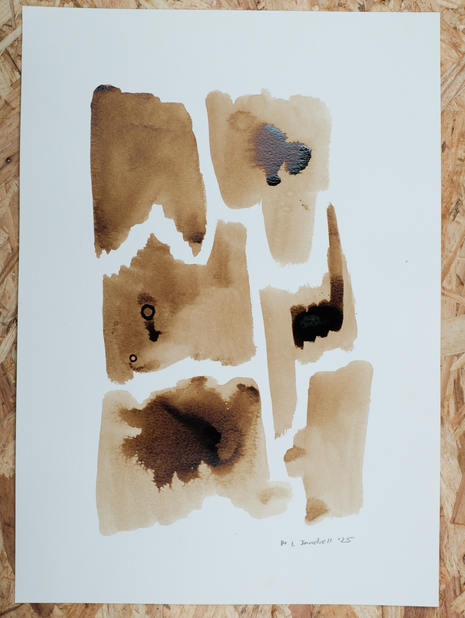 Studio Sale 71, Ink on Paper (A3), 29.7cm x 42 cm