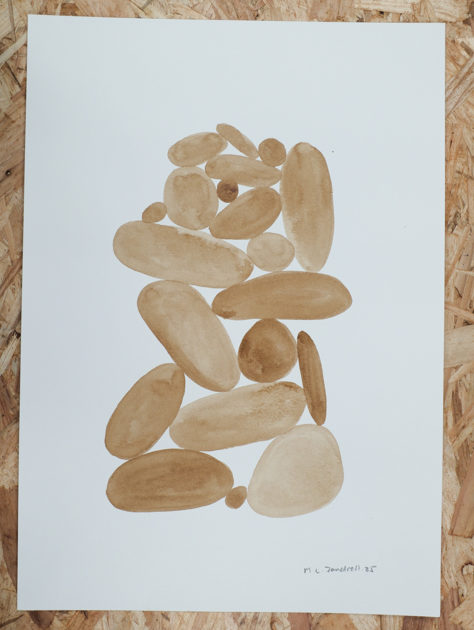 Studio Sale 73, Ink on Paper (A3), 29.7cm x 42 cm