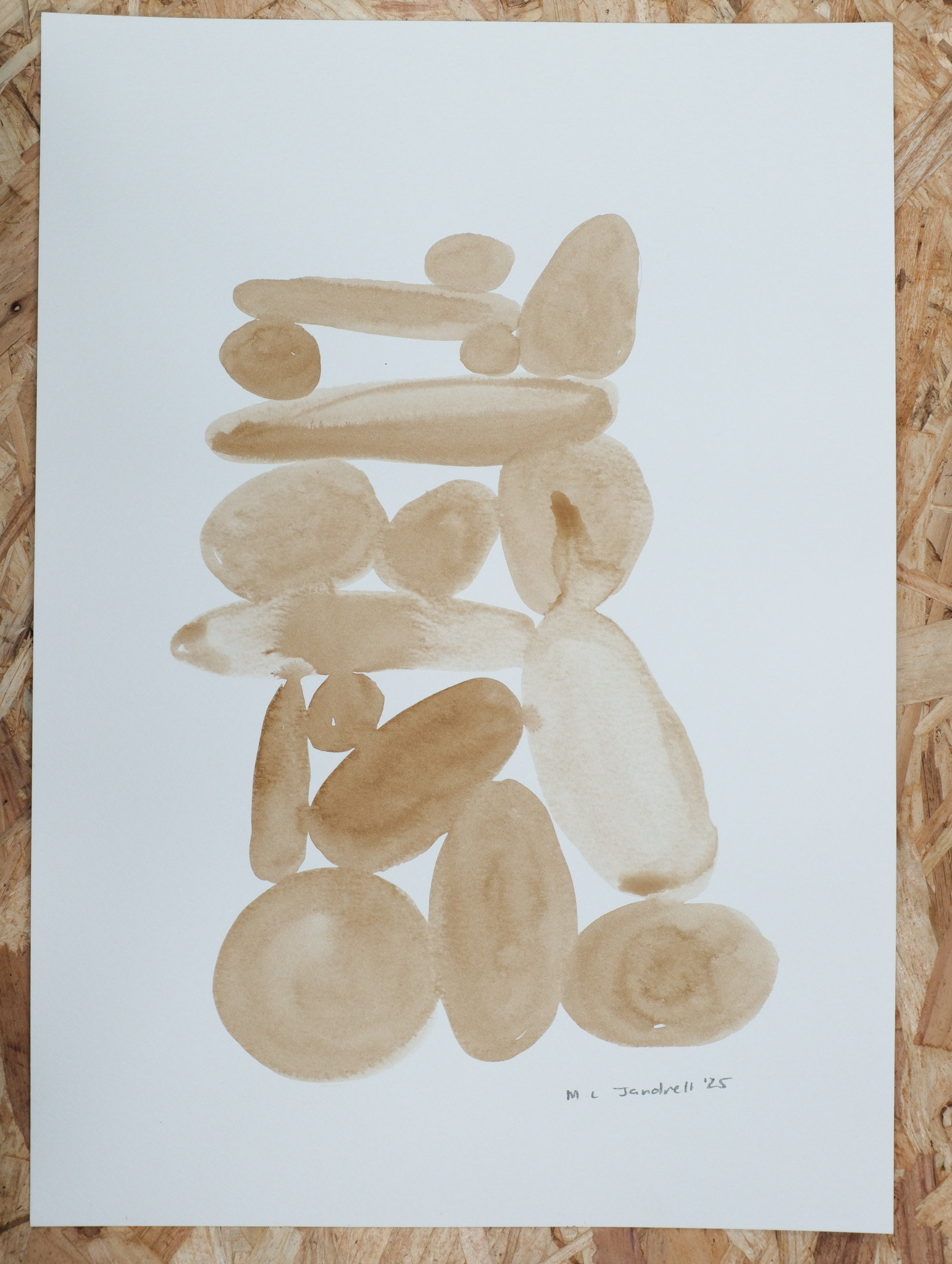 Studio Sale 74, Ink on Paper (A3), 29.7cm x 42 cm