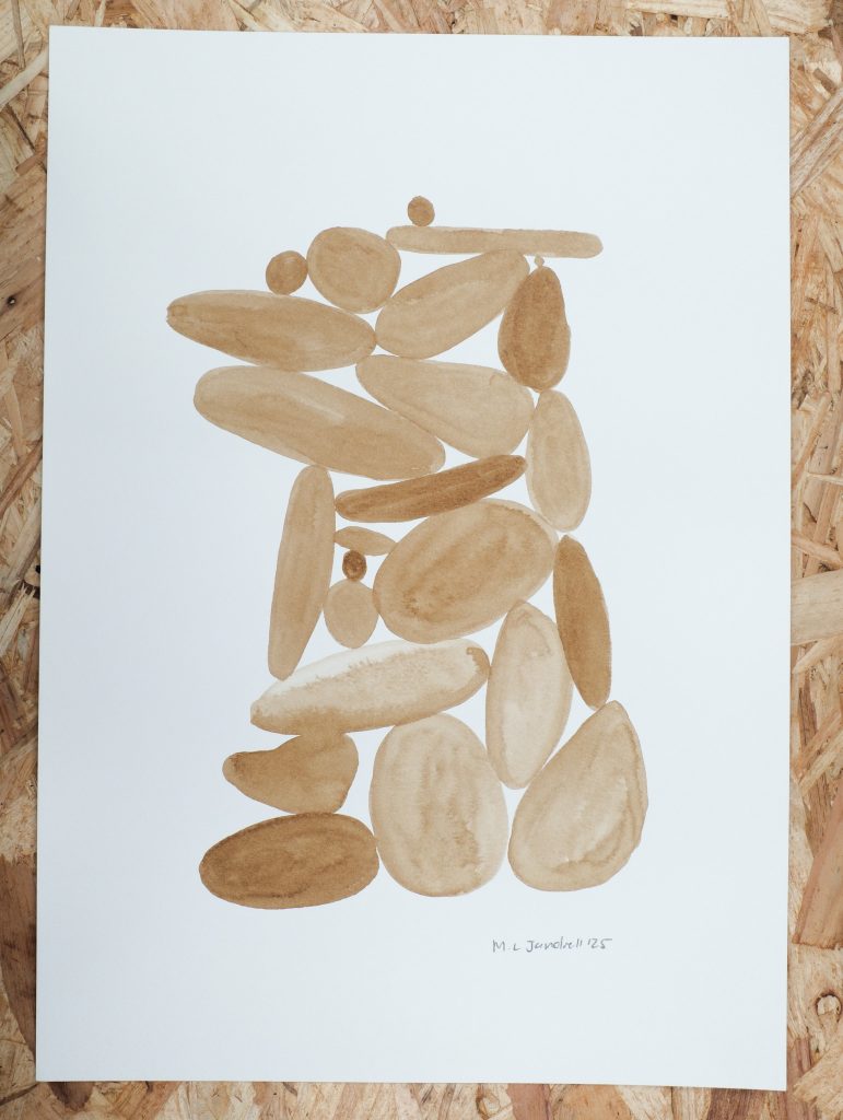 Studio Sale 75, Ink on Paper (A3), 29.7cm x 42 cm