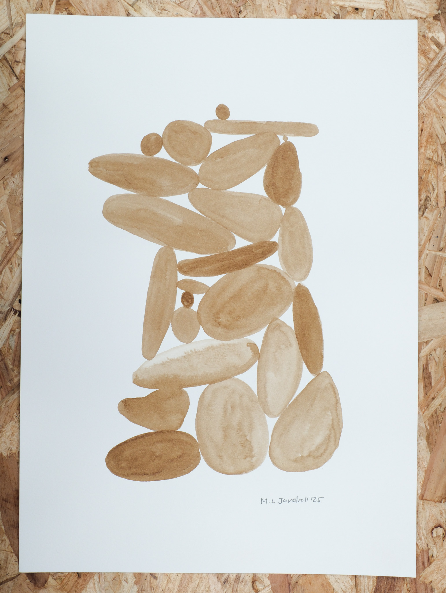 Studio Sale 75, Ink on Paper (A3), 29.7cm x 42 cm