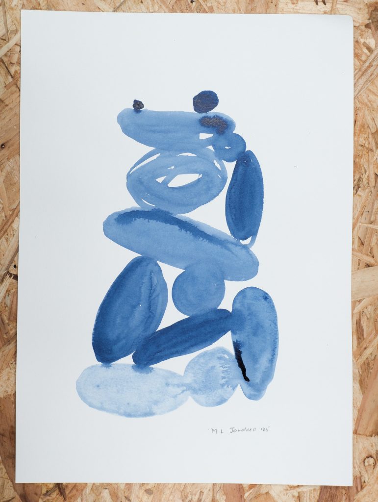 Studio Sale 76, Ink on Paper (A3), 29.7cm x 42 cm