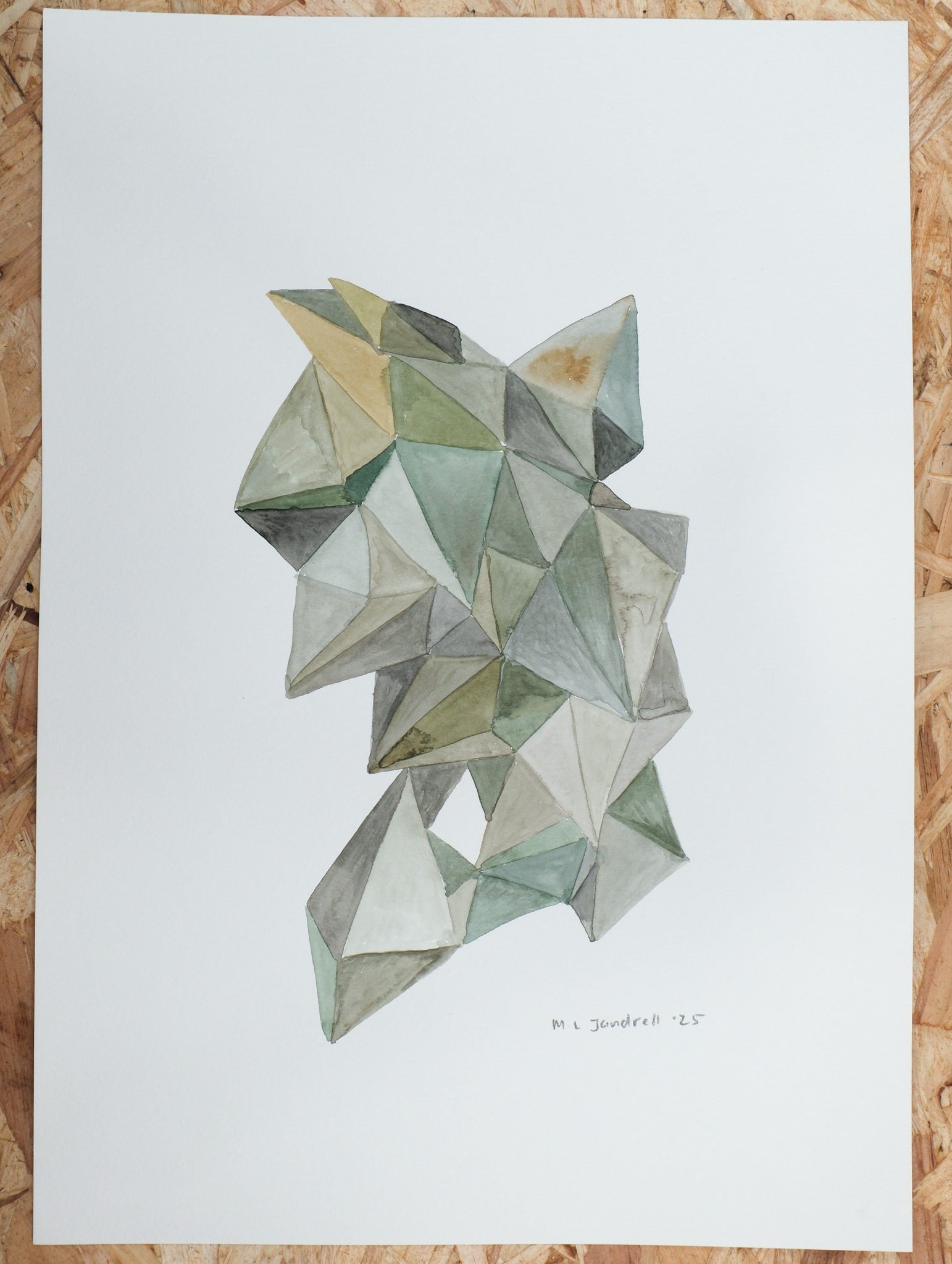 Studio Sale 81, Watercolour on Paper (A3), 29.7cm x 42 cm