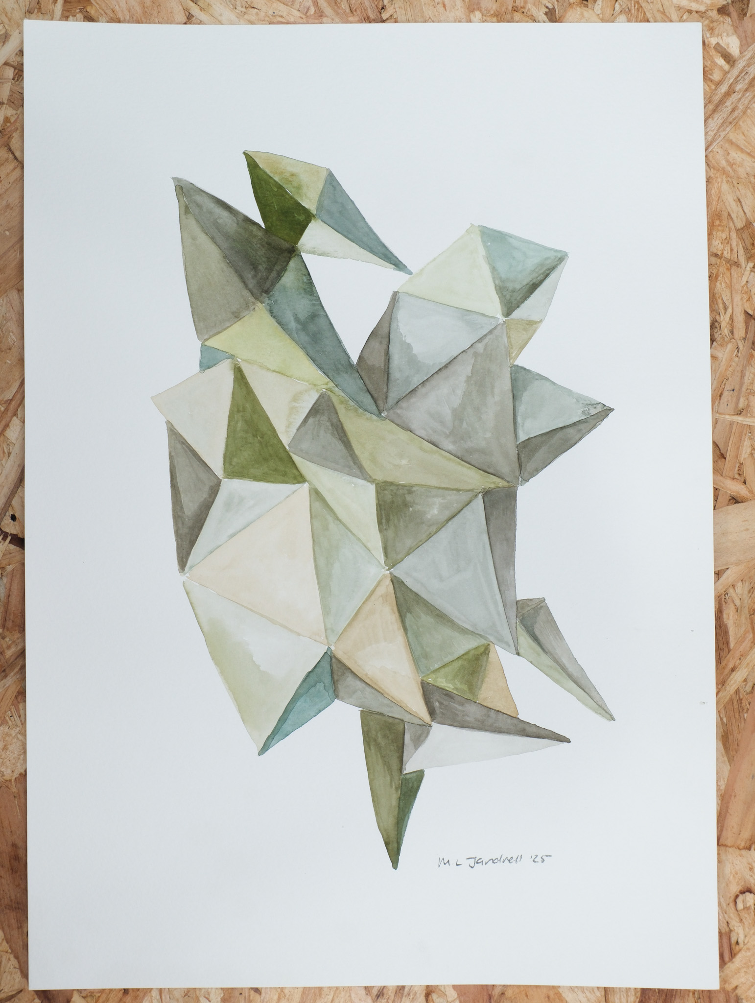 Studio Sale 82, Watercolour on Paper (A3), 29.7cm x 42 cm