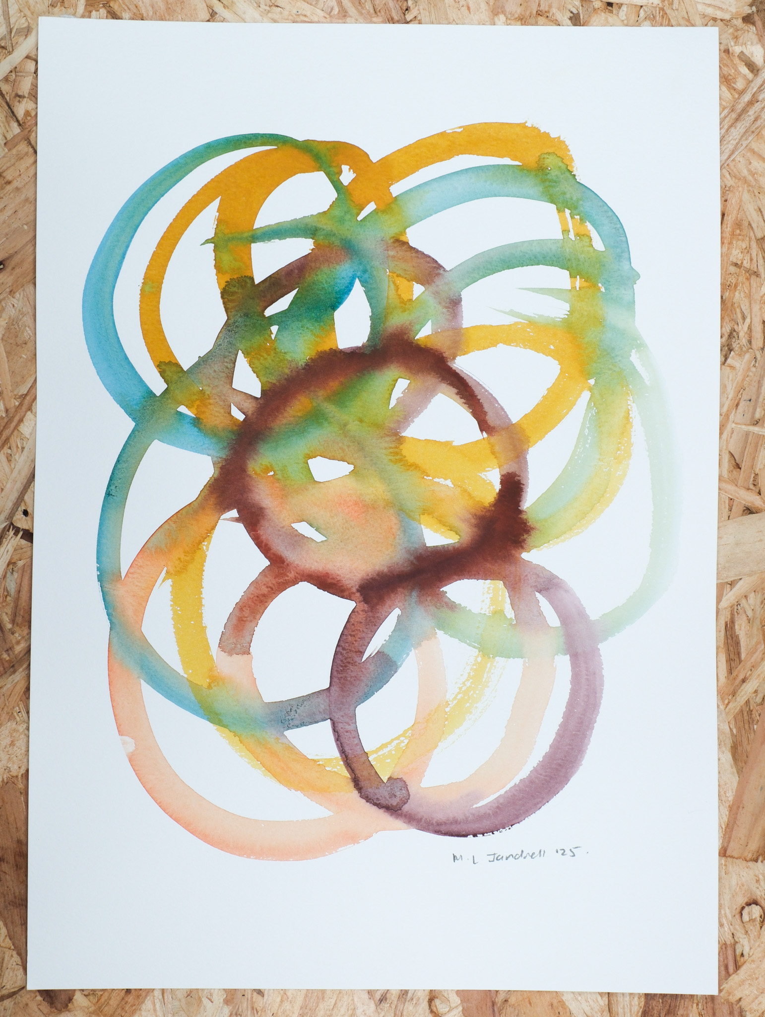 Studio Sale 84, Gouache on Paper (A3), 29.7cm x 42 cm