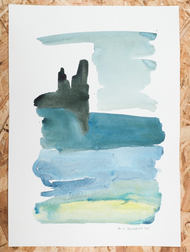 Studio Sale 85, Gouache on Paper (A3), 29.7cm x 42 cm