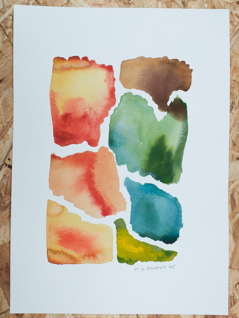 Studio Sale 86, Gouache on Paper (A3), 29.7cm x 42 cm