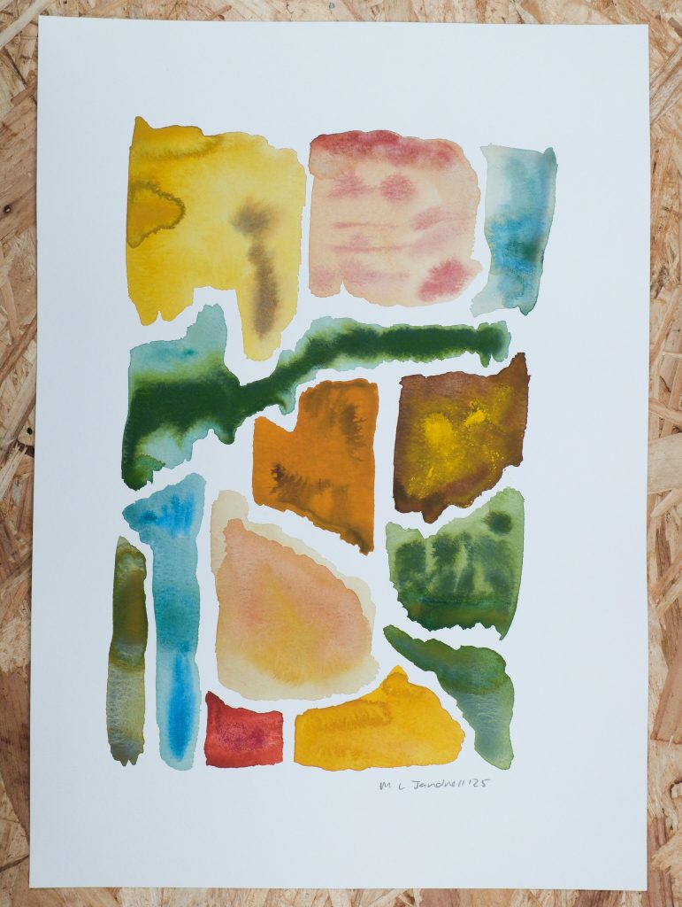 Studio Sale 87, Gouache on Paper (A3), 29.7cm x 42 cm