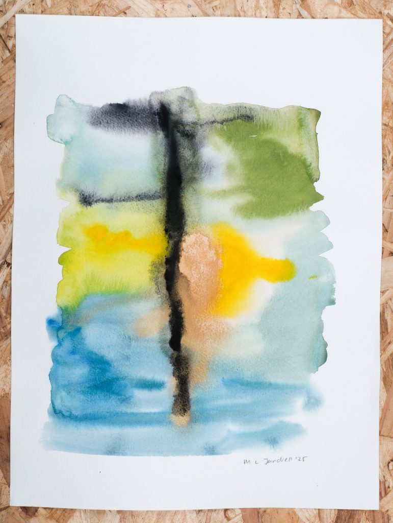 Studio Sale 93, Gouache on Paper (A3), 29.7cm x 42 cm