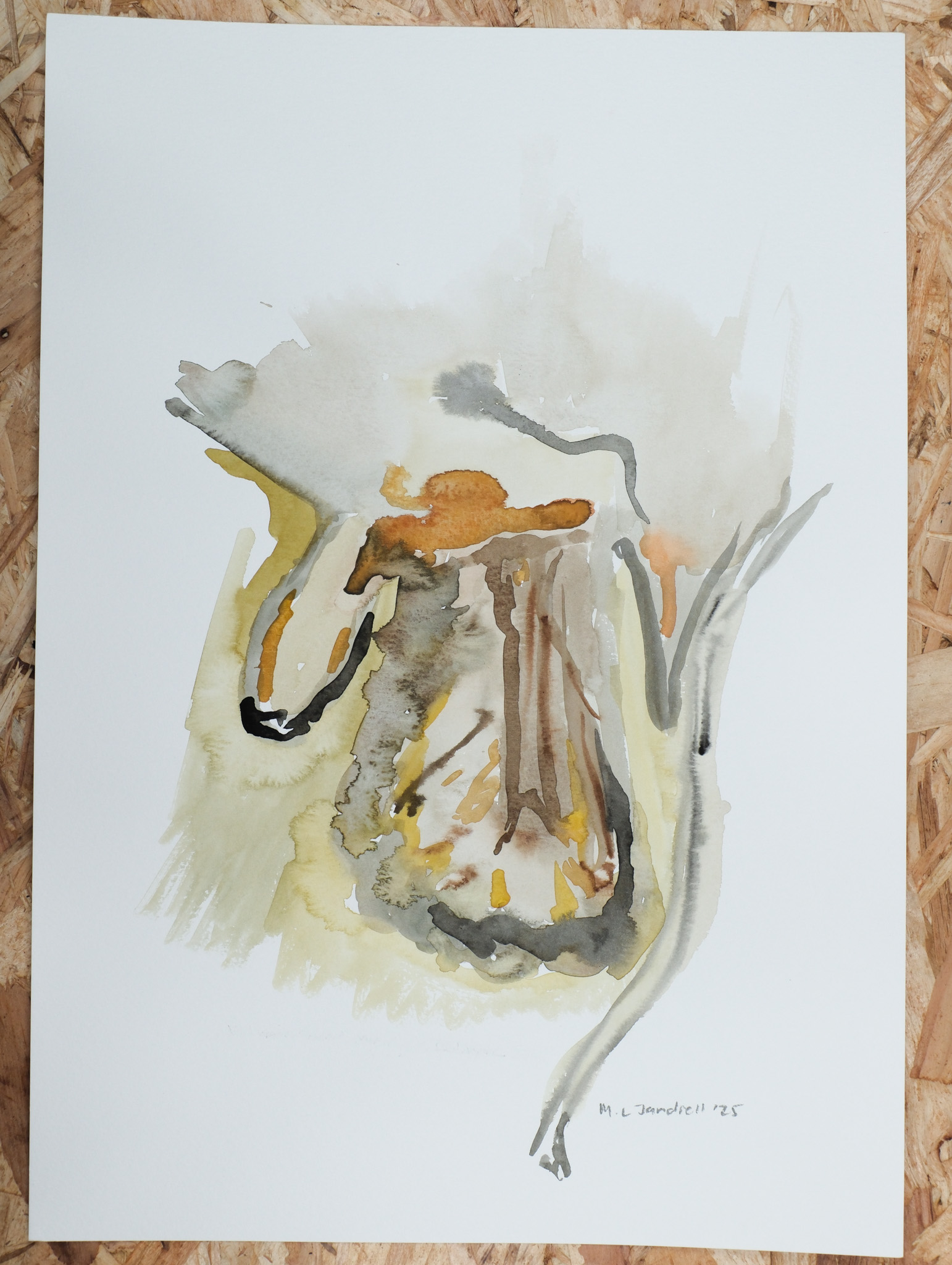 Studio Sale 94, Watercolour on Paper (A3), 29.7cm x 42 cm